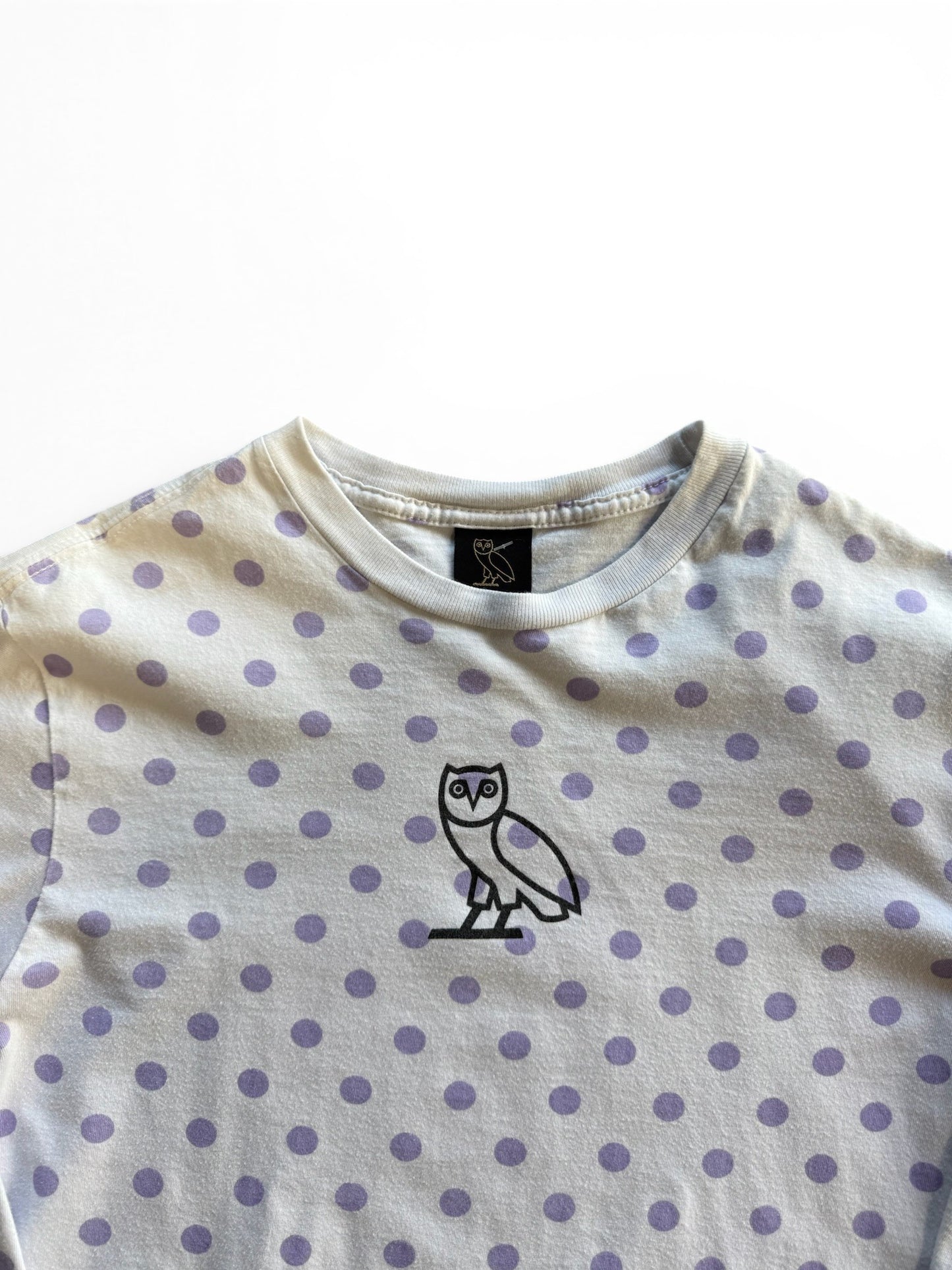 (S) OVO Polka Dot Long Sleeve Shirt