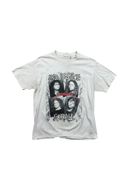 88" Metallica And Justice For All Tee Sz XL