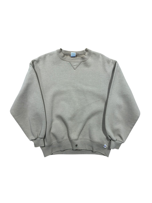 90s Russell Athletics Taupe Crewneck Sz L