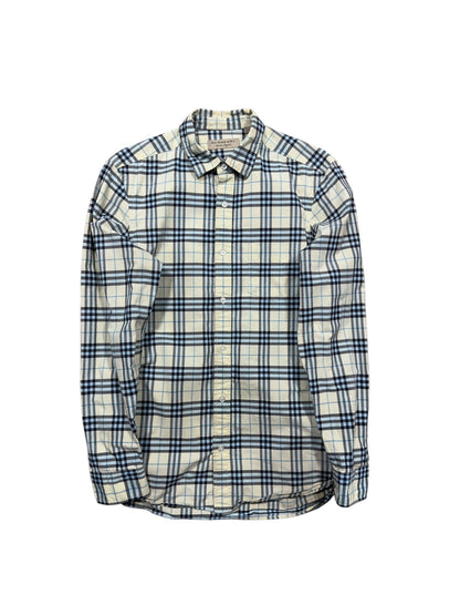 Burberry Button-Up Plaid Shirt Sz S