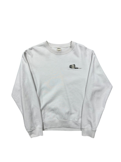 Kaws x UNIQLO Swimming Crewneck White Sz M