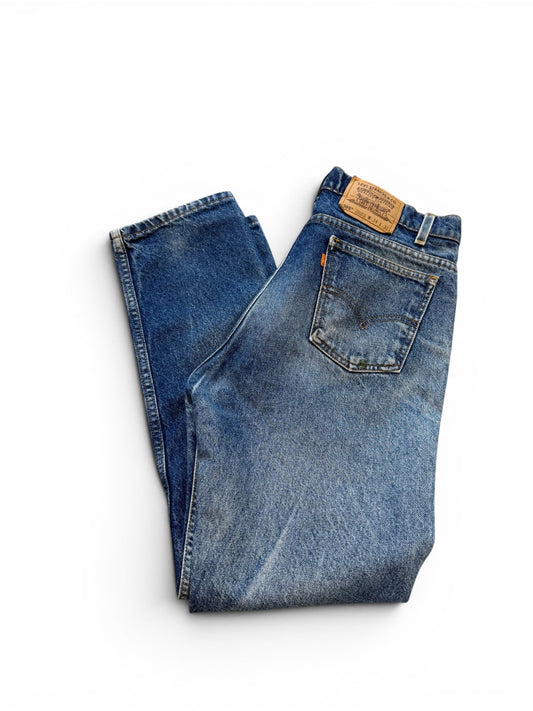 (34 Waist) Vintage 90s Levi's Orange Tab Jeans