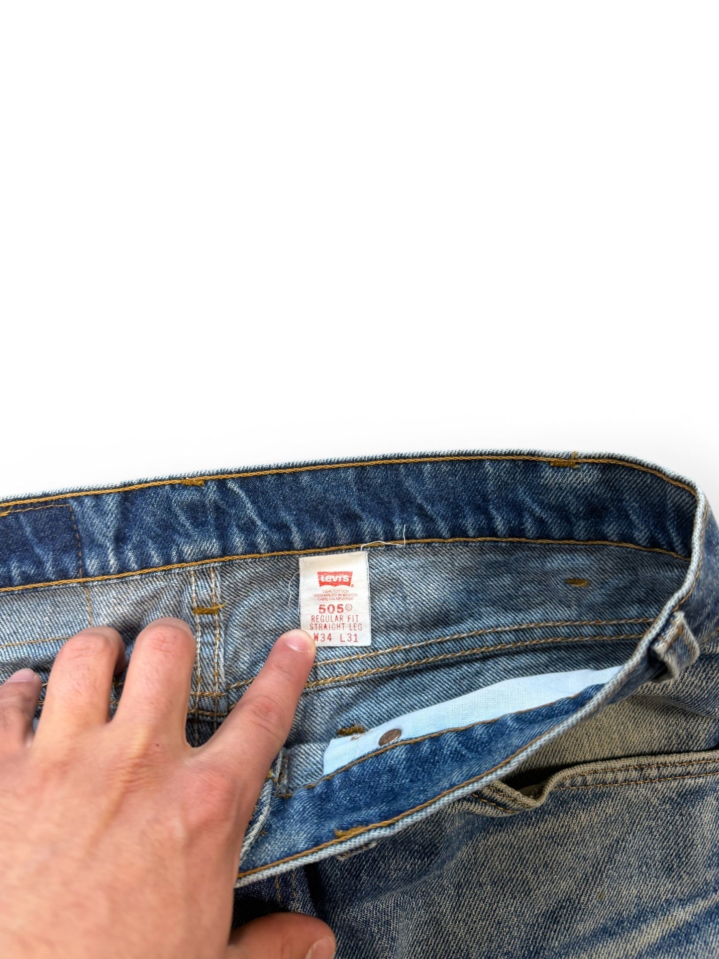 (34 Waist) Vintage 90s Levi's Orange Tab Jeans