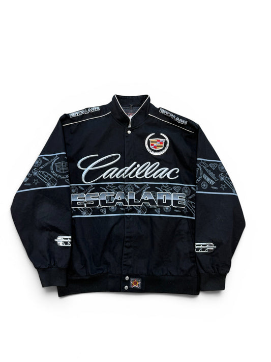 (XXL) Vintage Cadillac Escalade Jeff Hamilton Racing Jacket
