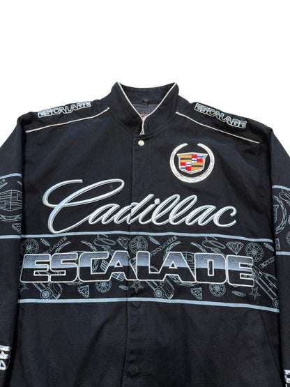 (XXL) Vintage Cadillac Escalade Jeff Hamilton Racing Jacket