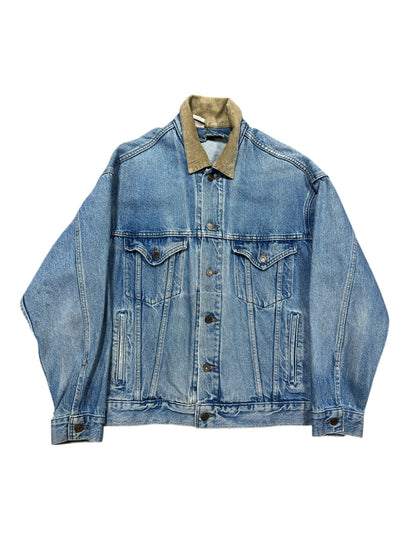 Vtg Denim Jacket w Gratful Dead Patches Sz M