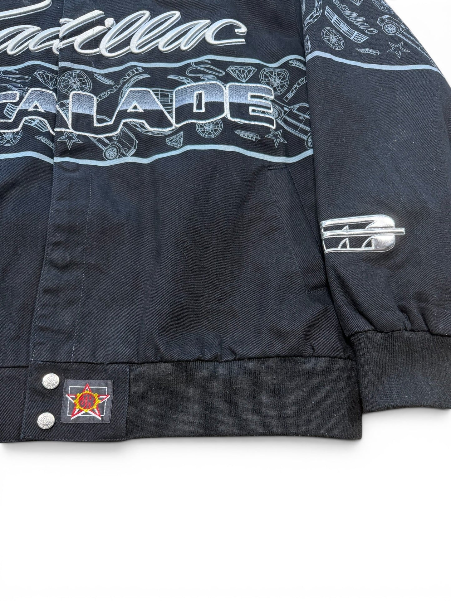 (XXL) Vintage Cadillac Escalade Jeff Hamilton Racing Jacket