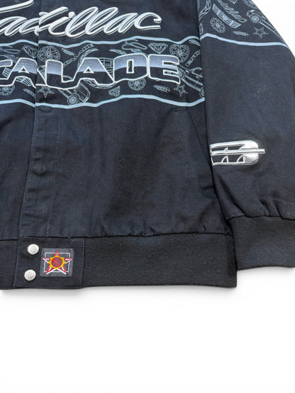 (XXL) Vintage Cadillac Escalade Jeff Hamilton Racing Jacket