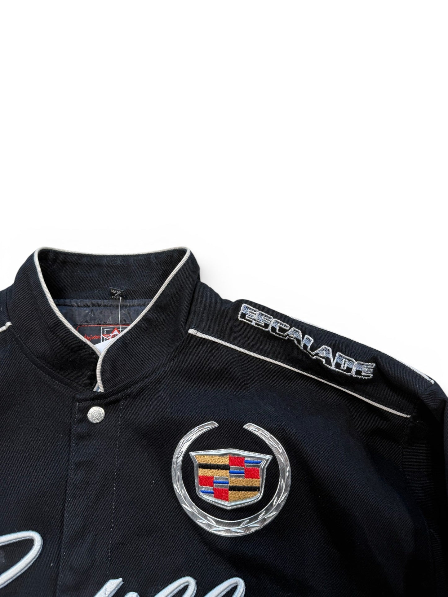 (XXL) Vintage Cadillac Escalade Jeff Hamilton Racing Jacket