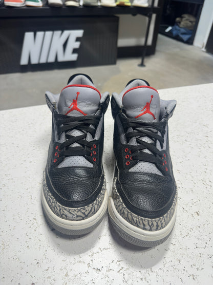 Jordan 3 Black Cement 2018 Sz 9.5