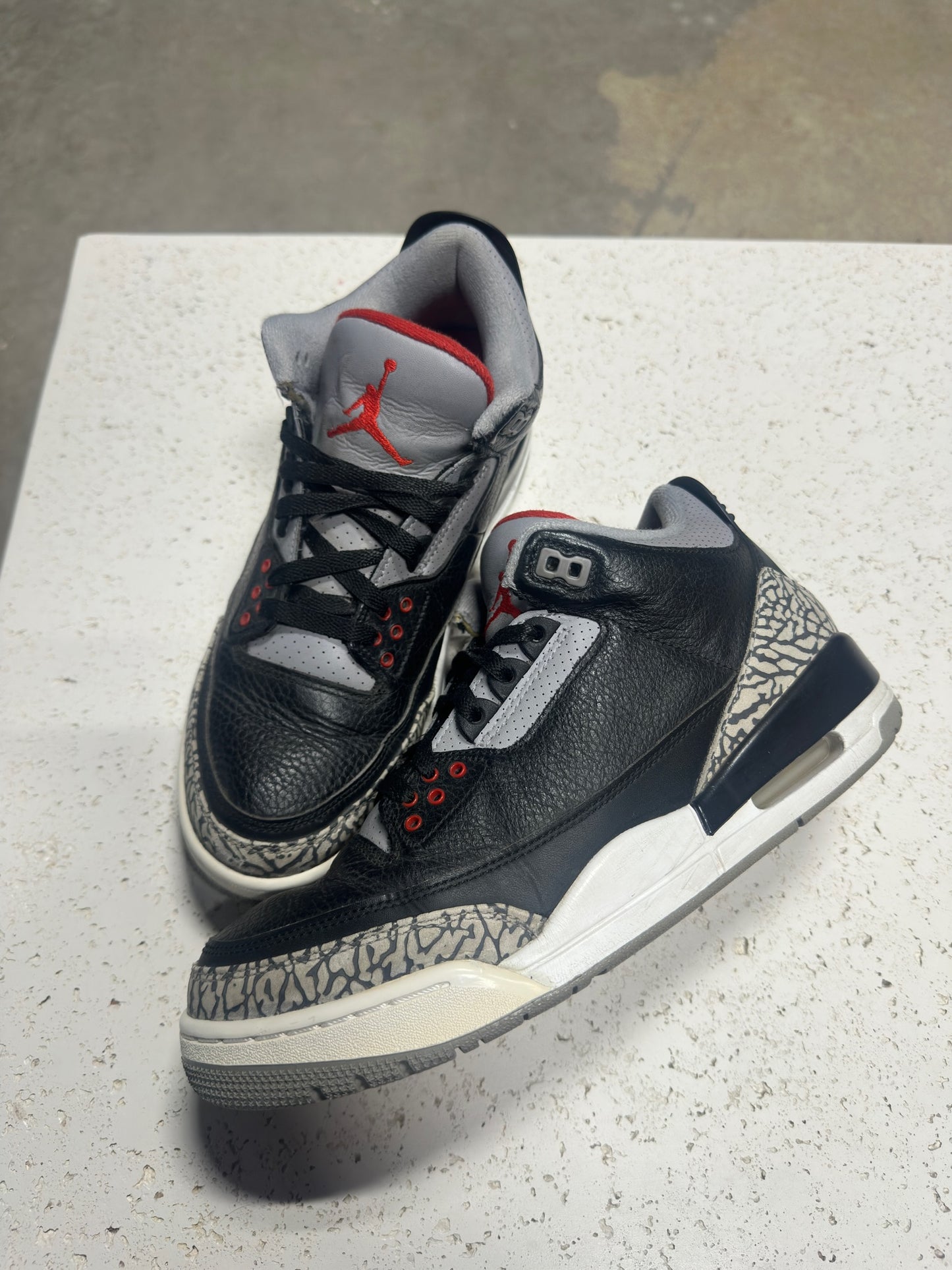 Jordan 3 Black Cement 2018 Sz 9.5