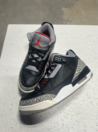 Jordan 3 Black Cement 2018 Sz 9.5