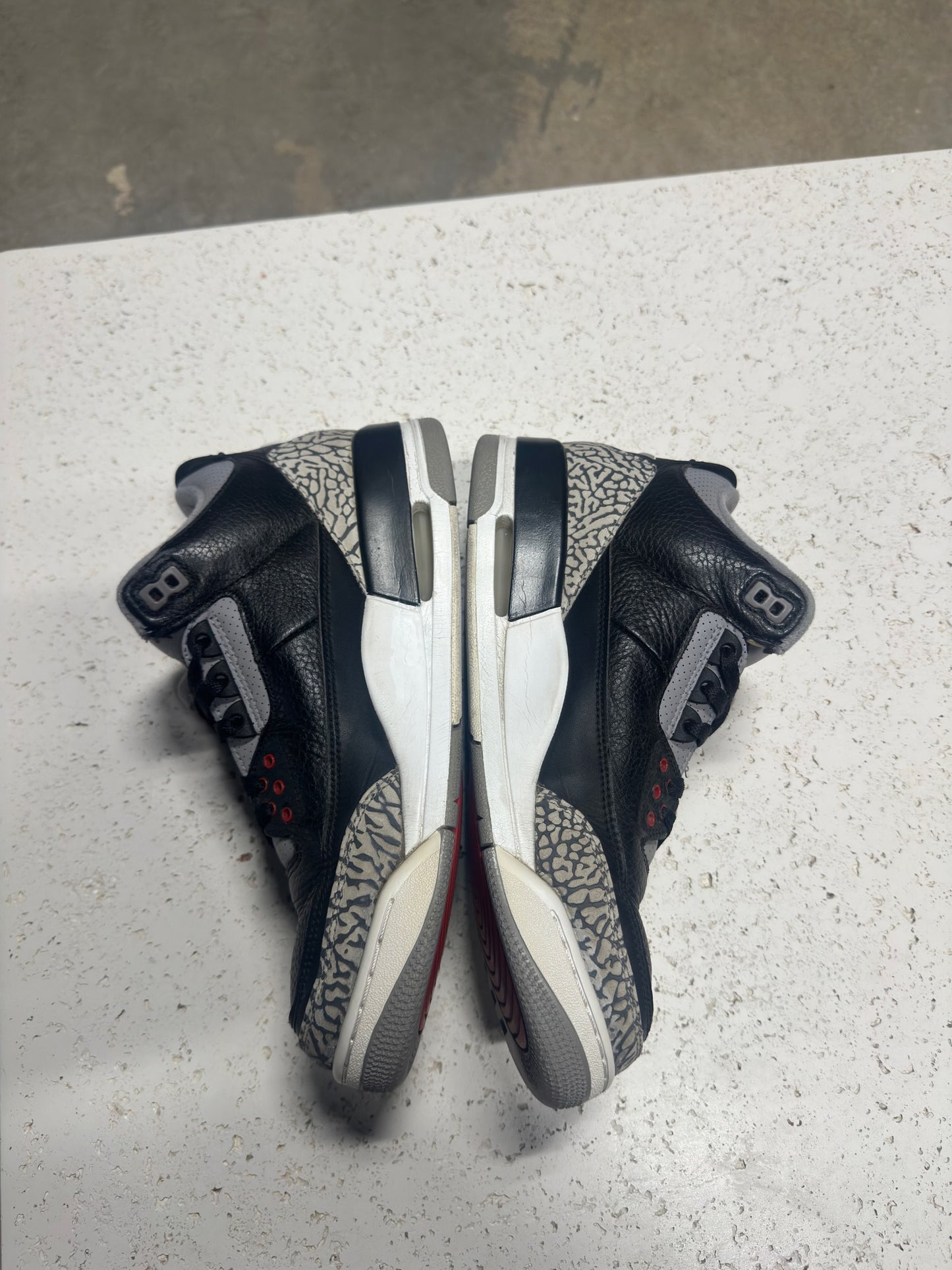 Jordan 3 Black Cement 2018 Sz 9.5