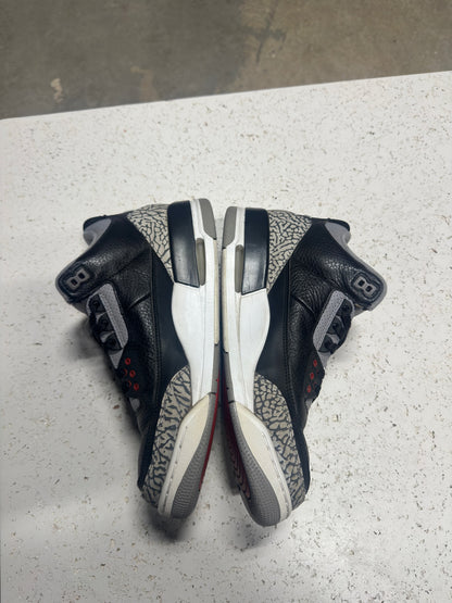 Jordan 3 Black Cement 2018 Sz 9.5