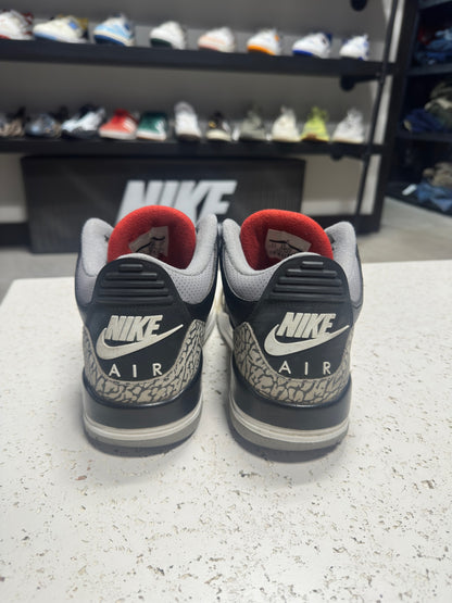 Jordan 3 Black Cement 2018 Sz 9.5