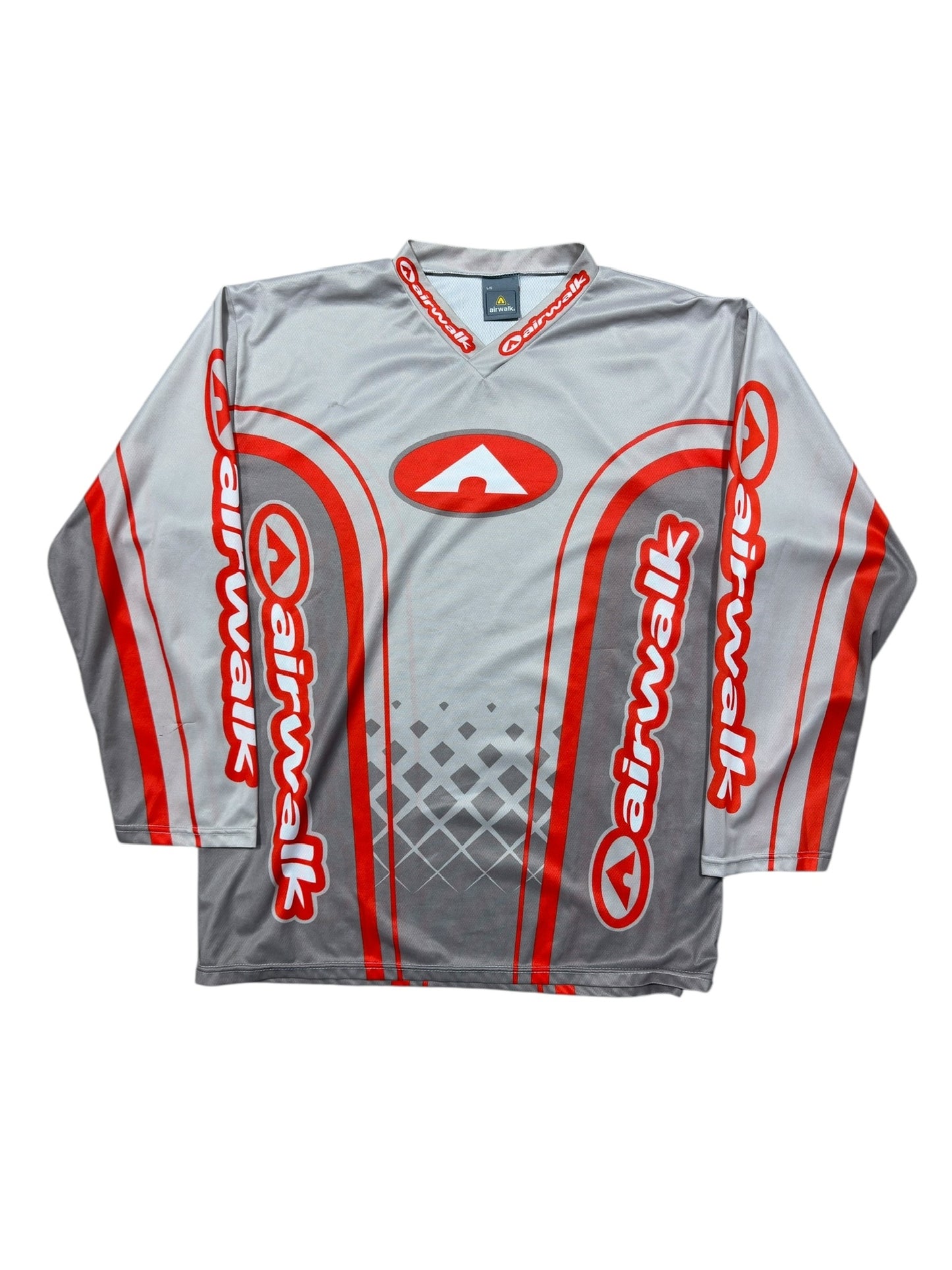 Y2K Airwalk Racing Jersey Sz L