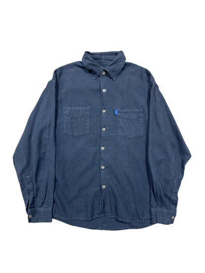 Y2K Ocean Pacific Button-Up Shirt Sz L