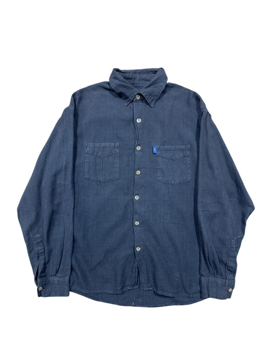 Y2K Ocean Pacific Button-Up Shirt Sz L