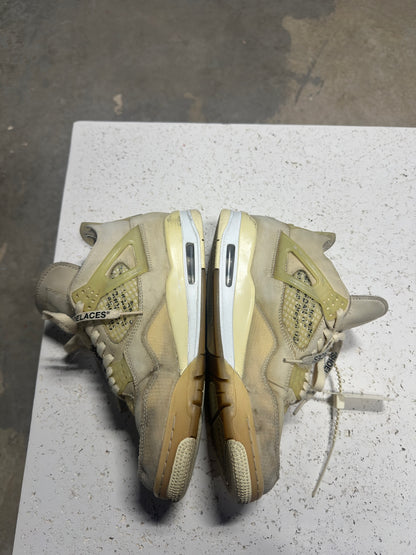 Jordan 4 Off White Sail Sz 8.5M/10W