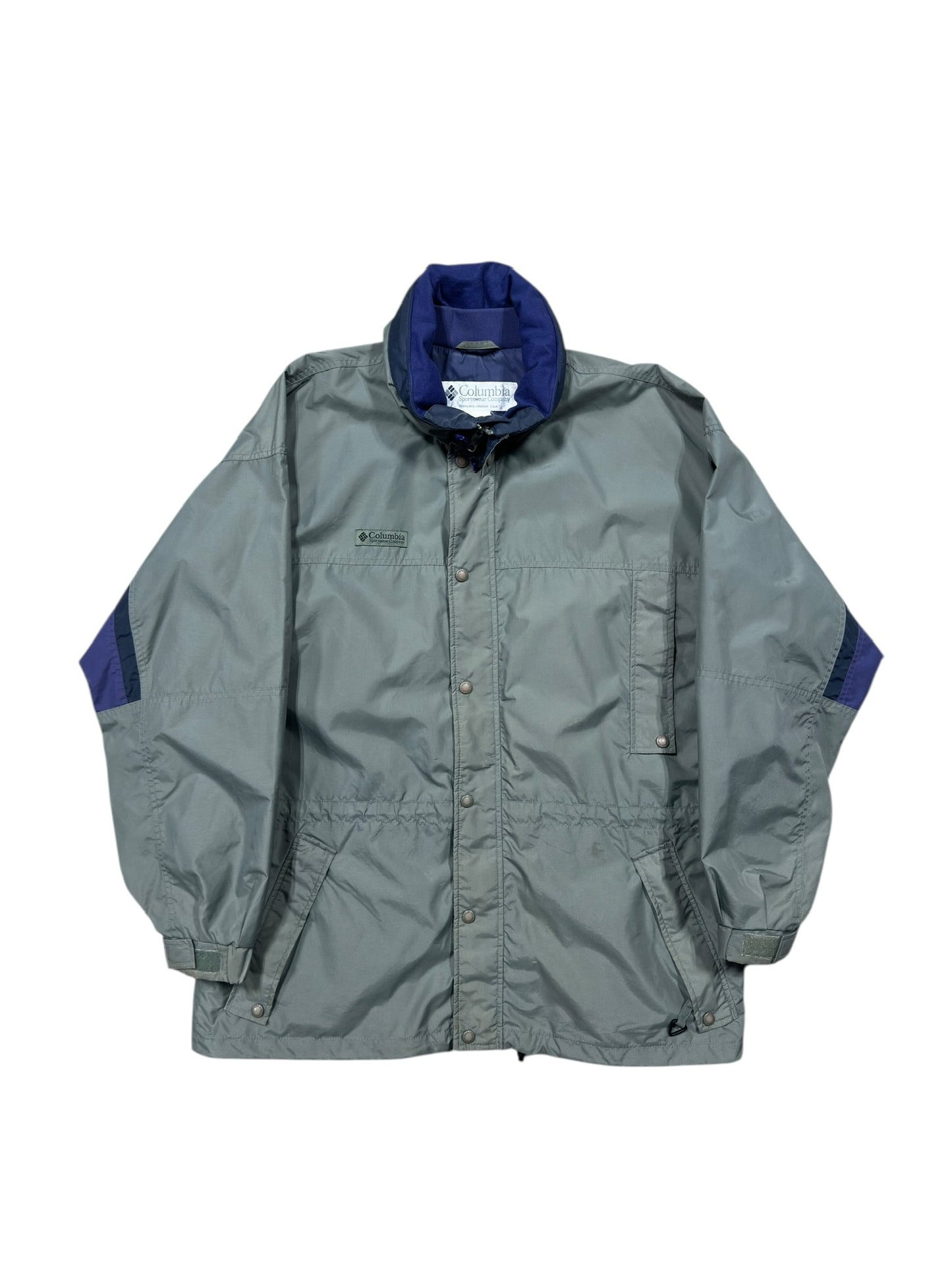 Vtg Columbia Skiing Jacket Sage Sz L