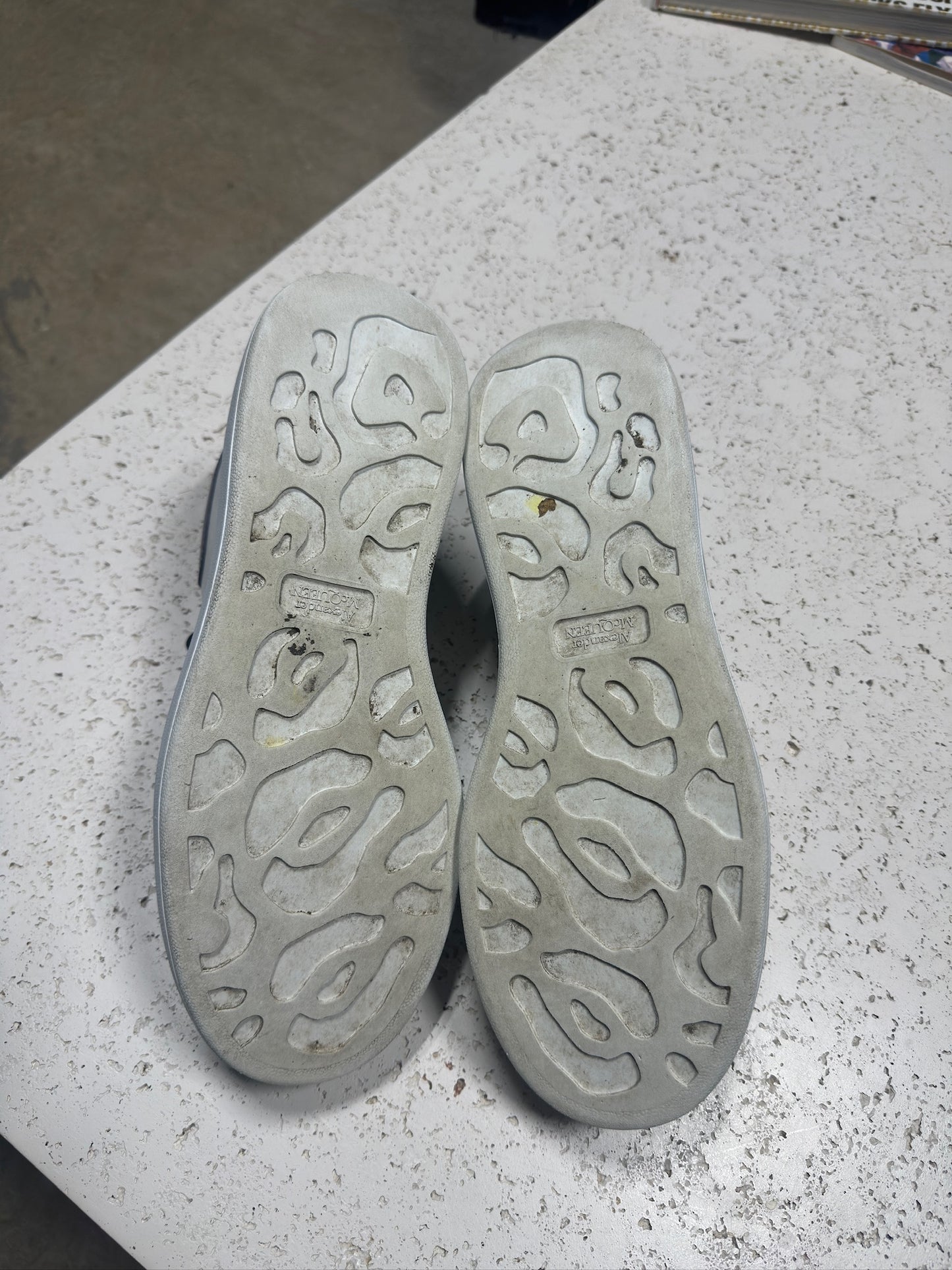 Alexander Mcqueen Oversized Sneaker Black/White Sz 10M