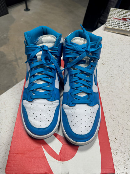 Nike Dunk High Laser Blue Sz 9