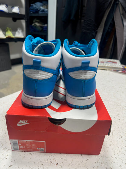 Nike Dunk High Laser Blue Sz 9