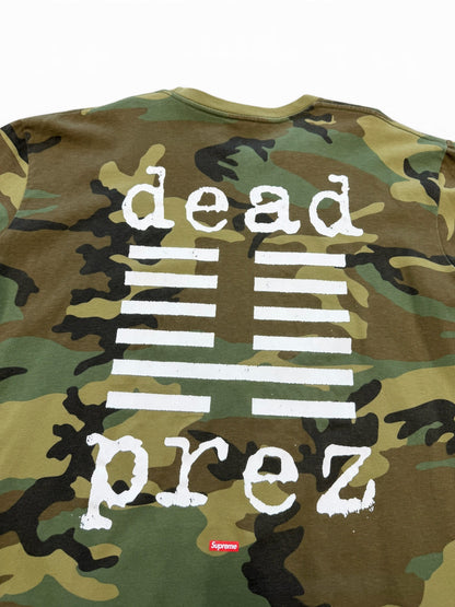 (XL) Supreme Dead Prez Camo Tee