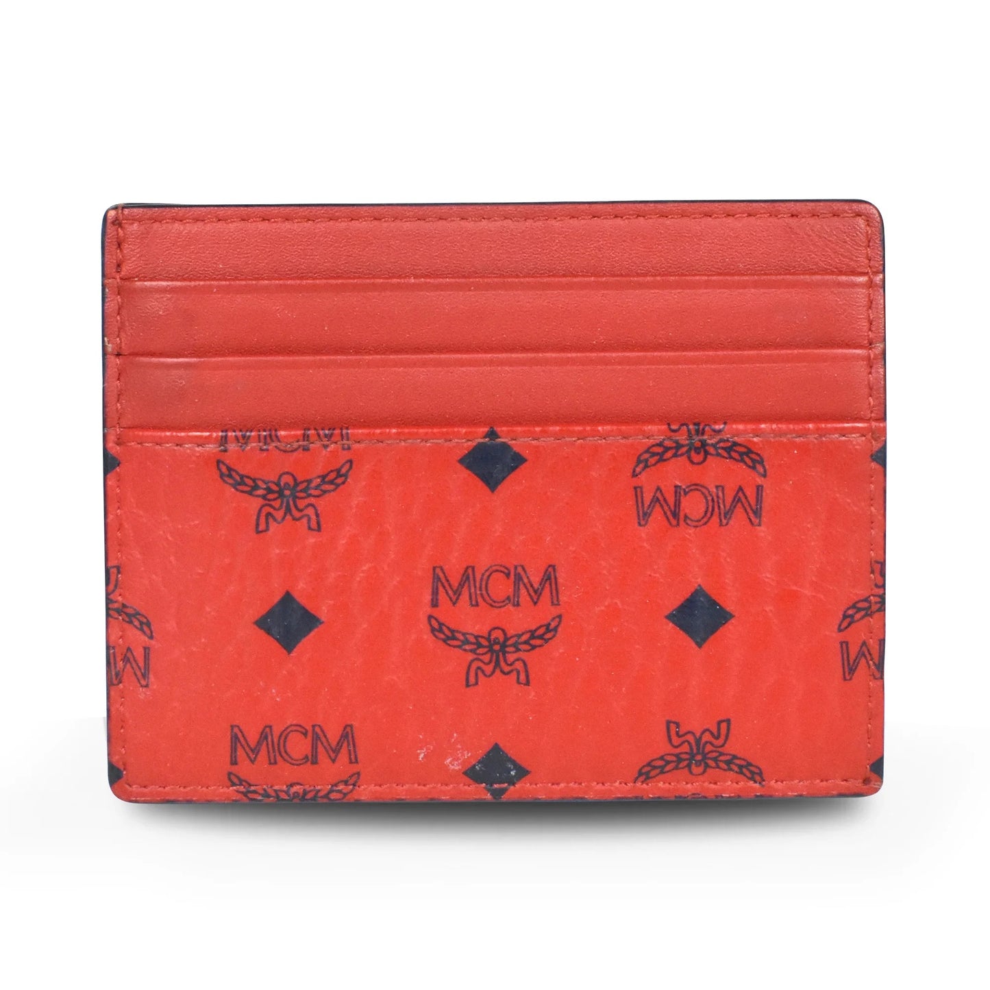 MCM Cardholder Wallet Red