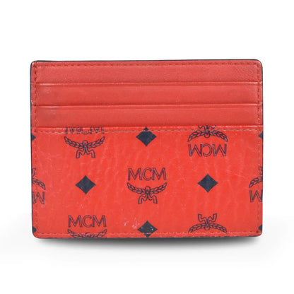 MCM Cardholder Wallet Red