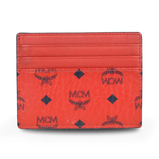 MCM Cardholder Wallet Red