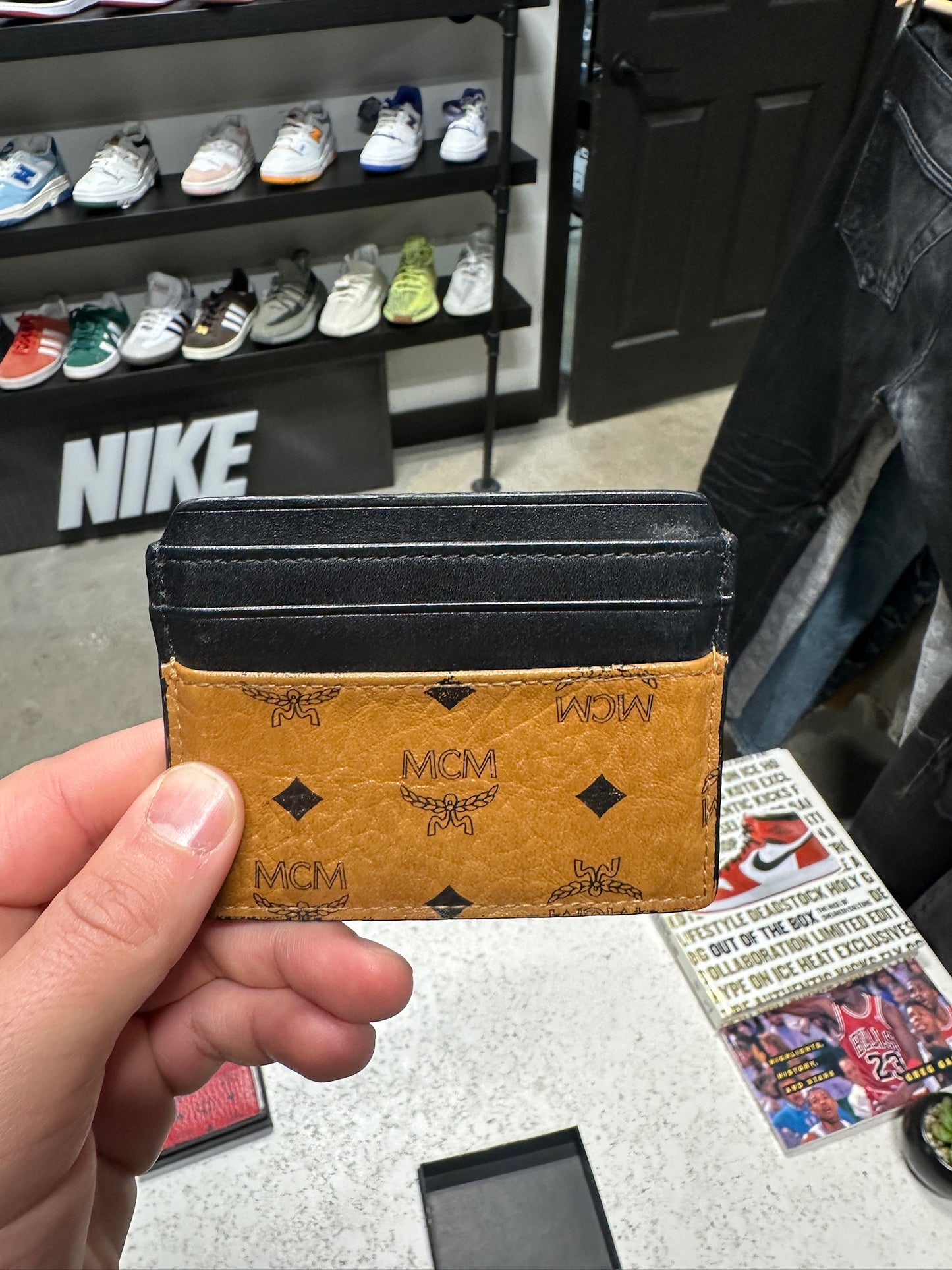 MCM Cardholder Wallet Brown
