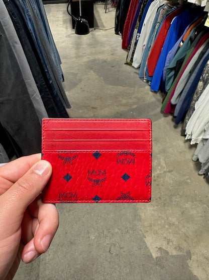 MCM Cardholder Wallet Red