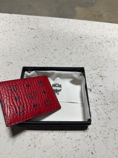 MCM Cardholder Wallet Red