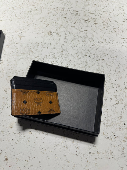 MCM Cardholder Wallet Brown