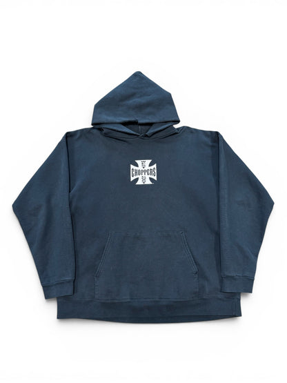 (L) Vintage Y2K West Coast Choppers Jesse James Hoodie
