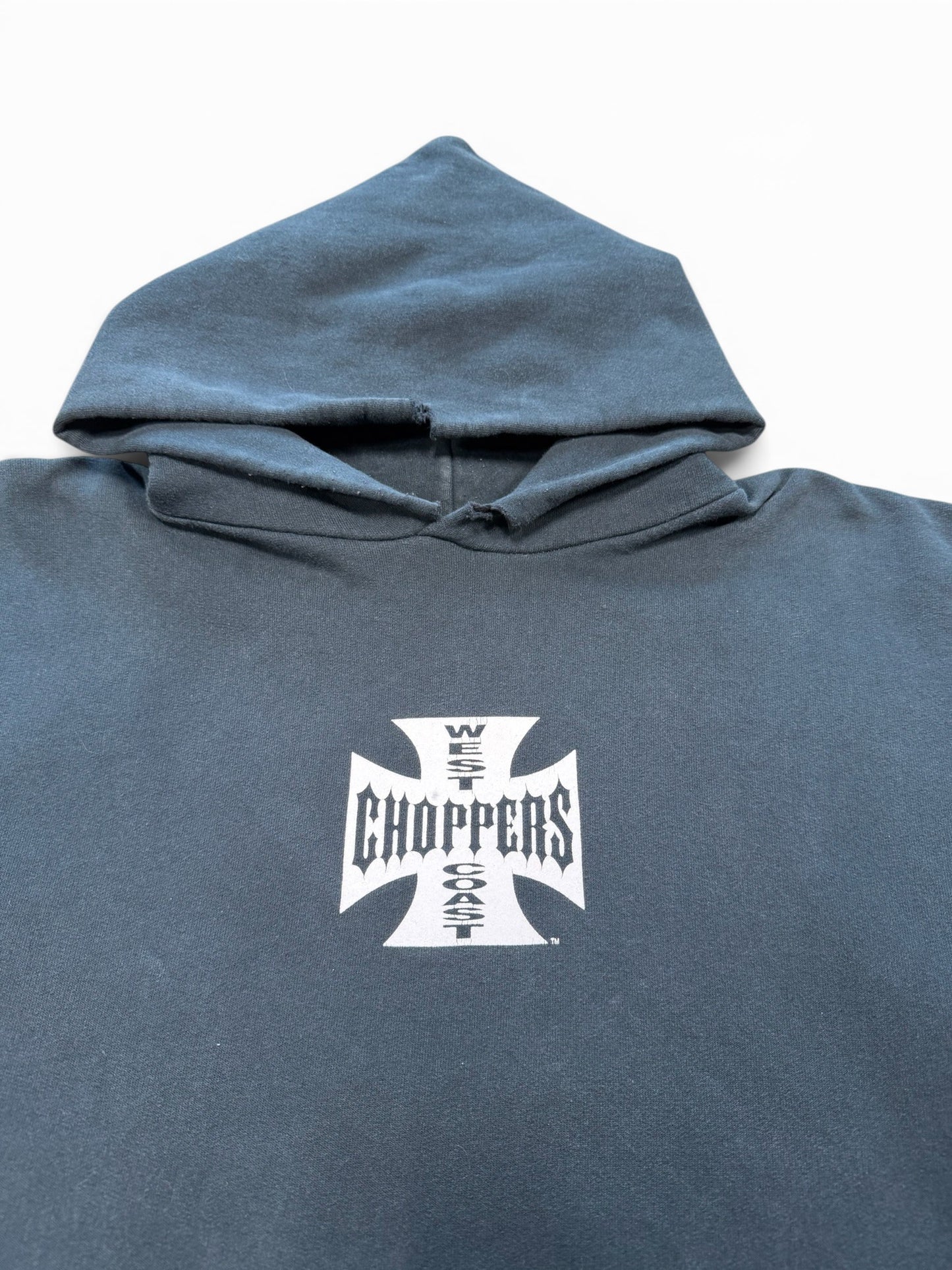 (L) Vintage Y2K West Coast Choppers Jesse James Hoodie