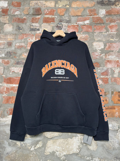 (M) Balenciaga Maison Wide Fit Hoodie