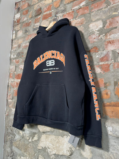 (M) Balenciaga Maison Wide Fit Hoodie