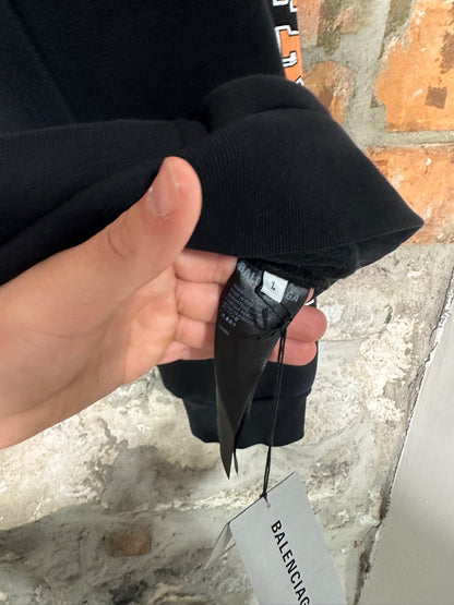 (M) Balenciaga Maison Wide Fit Hoodie
