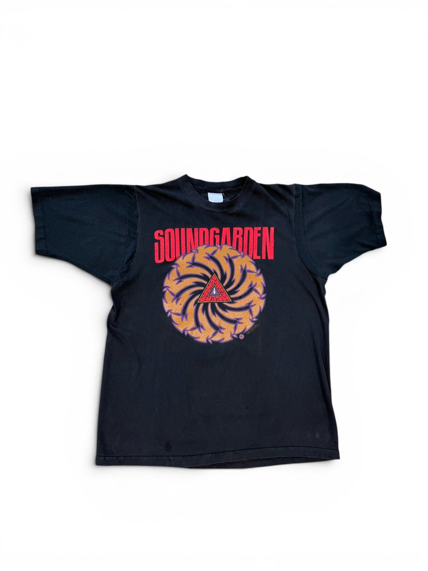 (XL) Vintage 1991 Soundgarden Bad Motor Finger EU Tour Tee (Flaw)