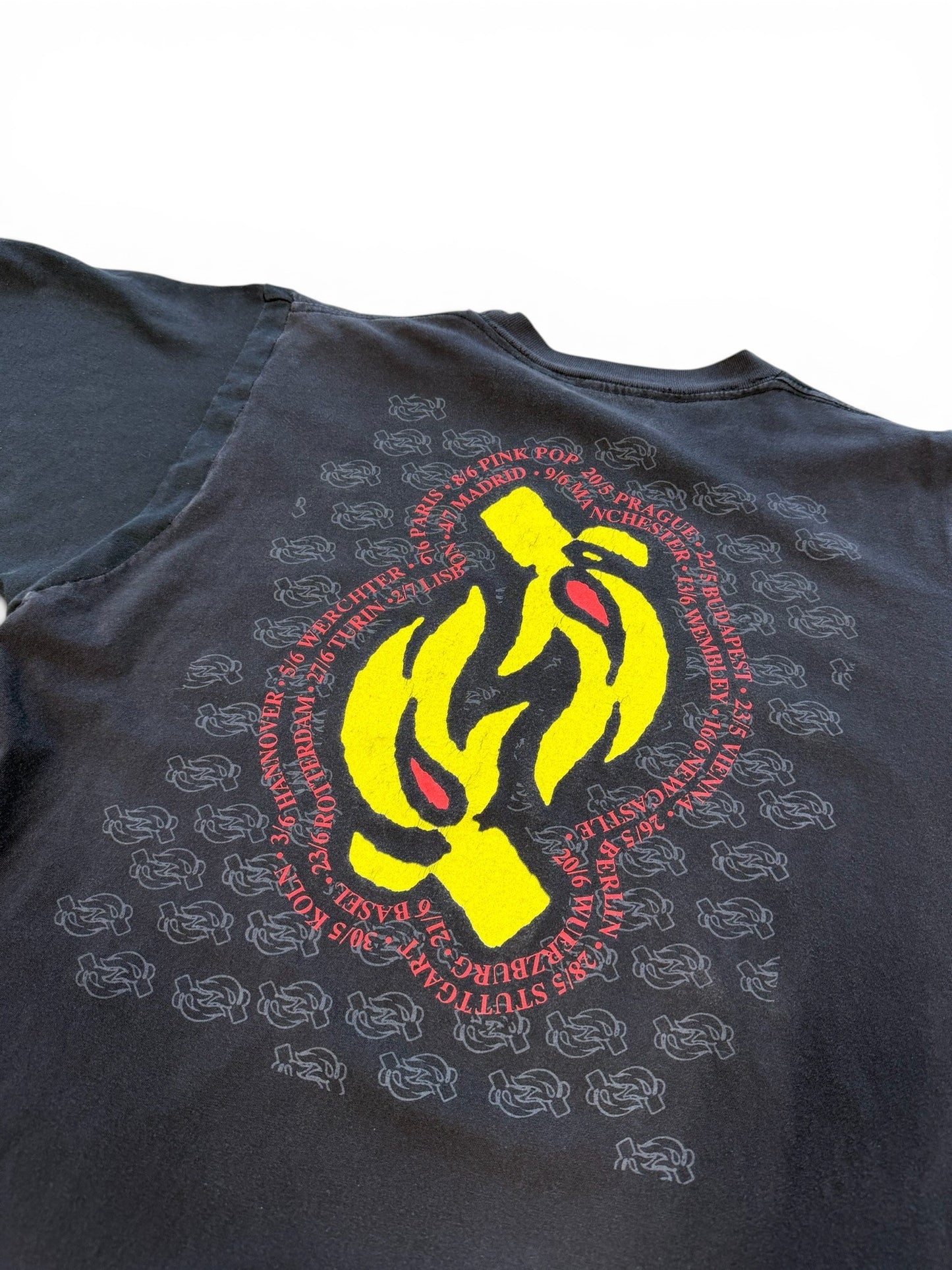 (XL) Vintage 1991 Soundgarden Bad Motor Finger EU Tour Tee (Flaw)