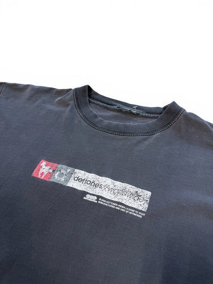 (XL) Vintage 2000 Deftones White Pony Box Logo Faded Tee