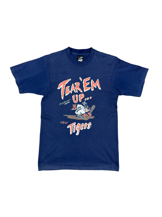 (M) 1990 London Tigers Faded T-Shirt
