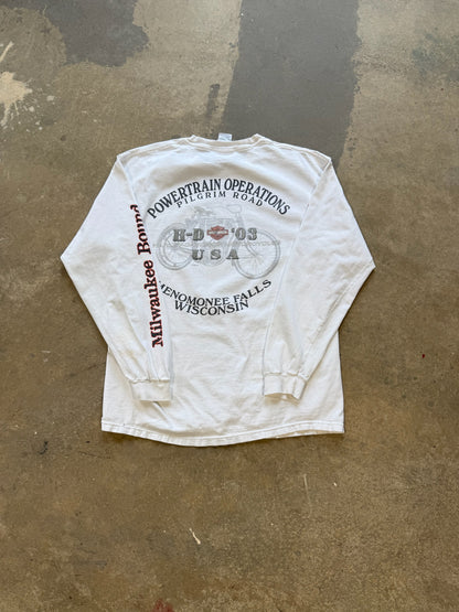 (L) 03" Harley Davidson Powertrain Operations Long Sleeve