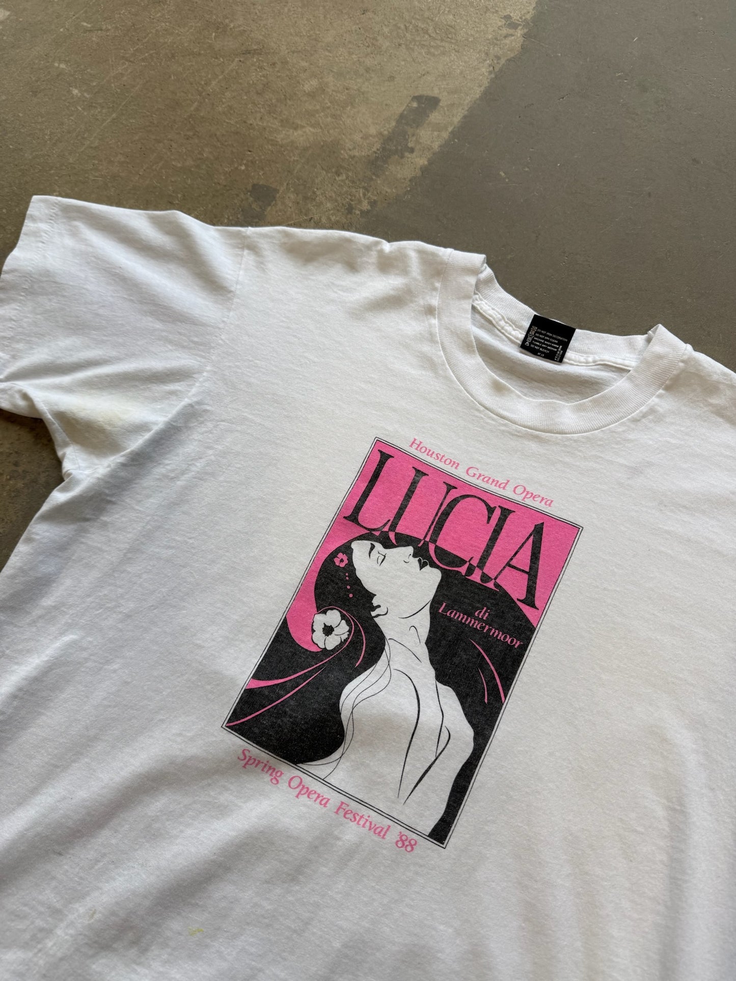 (XL) Vintage 1988 Lucia Spring Opera Festival T-Shirt