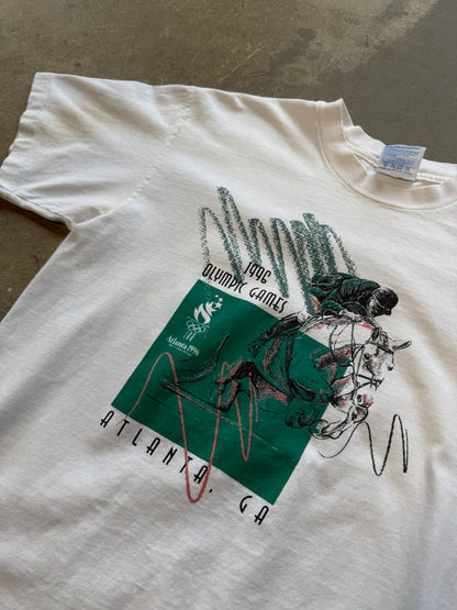 (M) Vintage 1996 Atlanta Olymic Games Promo T-Shirt
