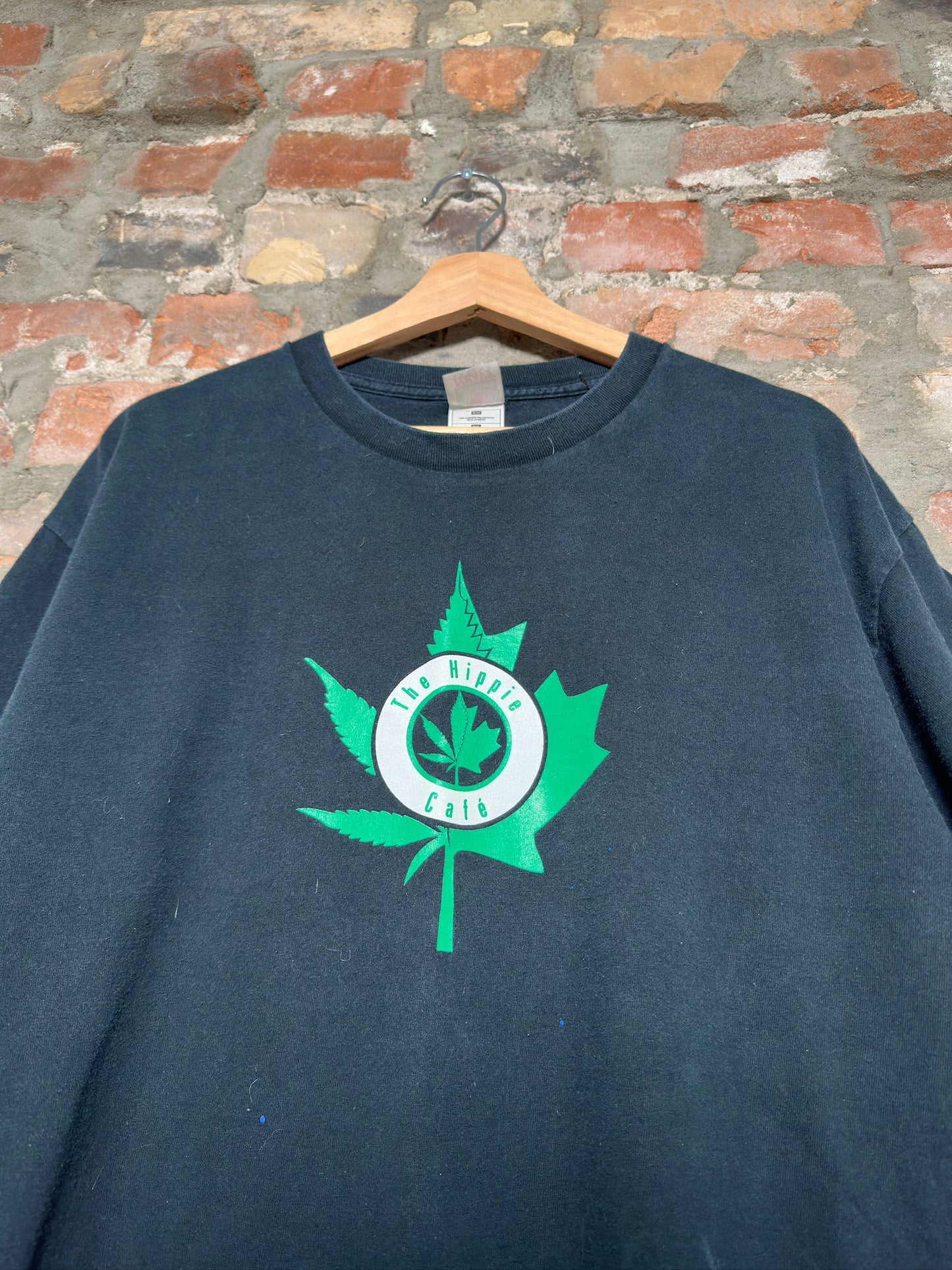 (XL) Vtg The Hippie Café T-Shirt