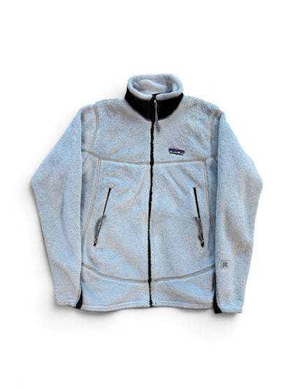 (M) Vintage Women's Patagonia Zip-Up Baby Blue Fleece