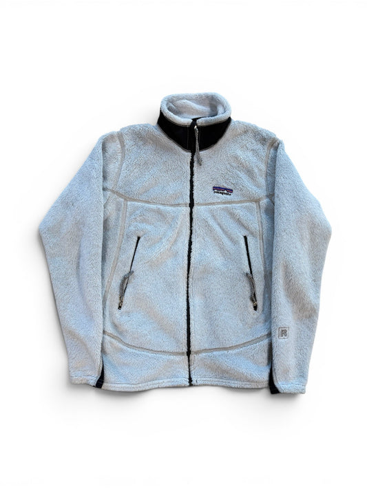 (M) Vintage Women's Patagonia Zip-Up Baby Blue Fleece